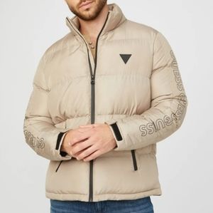 Guess Angelino Logo Puffer Jacket